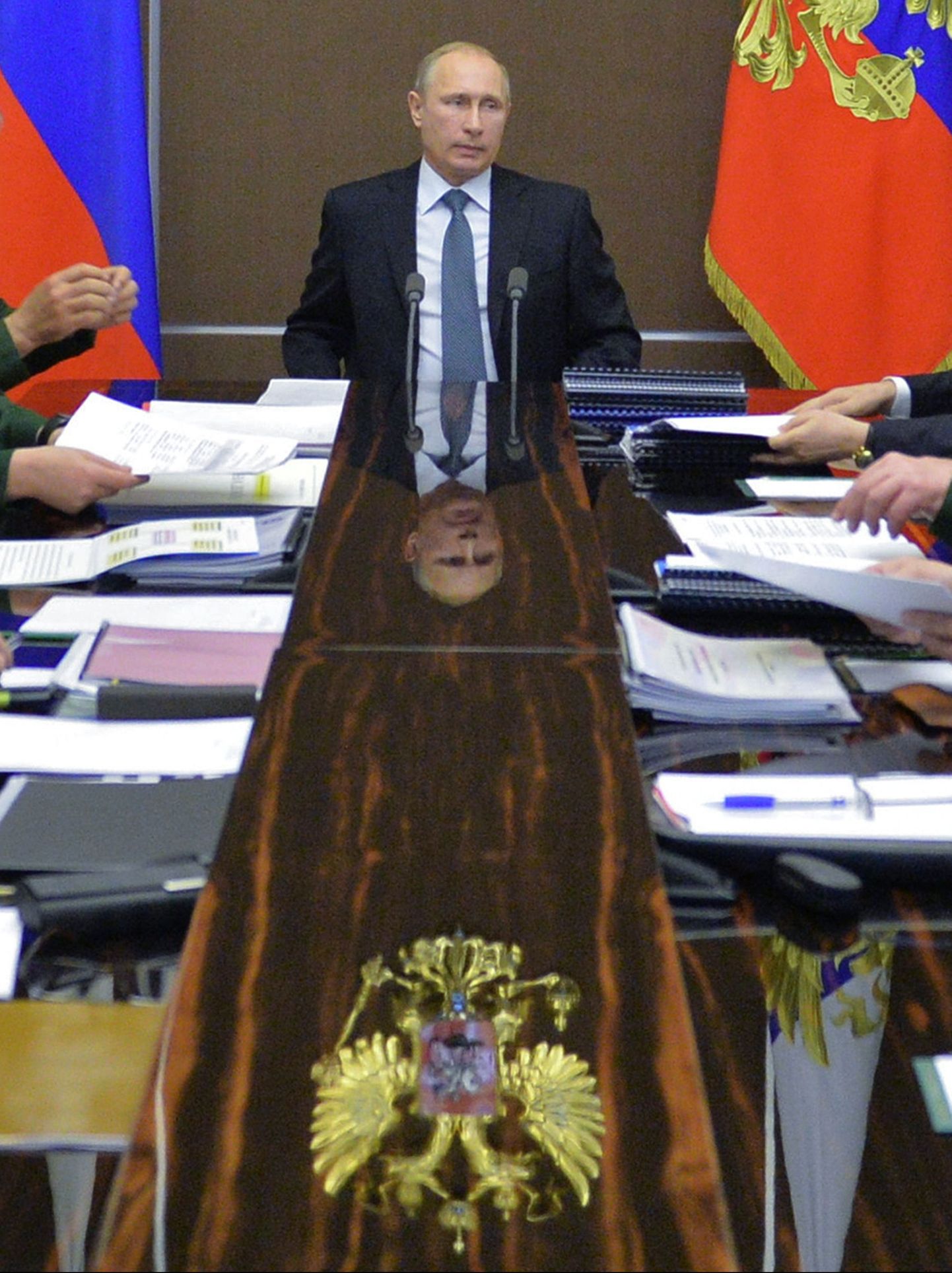 Vene president Vladimir Putin Botšarov Rutšei residentsis Sotšis.