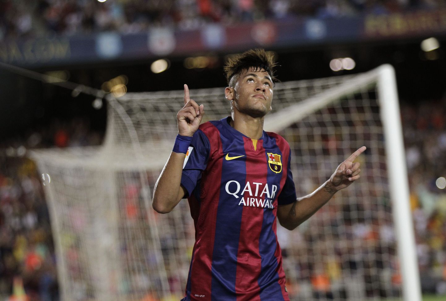 Barcelona ründaja Neymar.