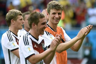 MMi parima mängija auhinnale on veel kümme kandidaati ning kõige rohkem on nende seas Bundesligas pallivaid mehi. Väljavalitute seas on nii Toni Kroos (vasakul), Philipp Lahm kui ka Thomas Müller.