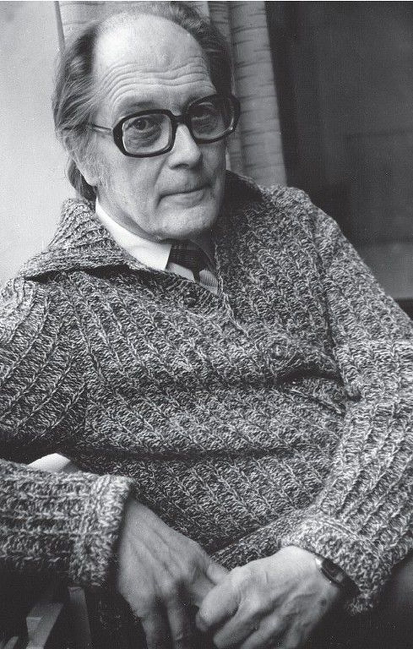 Kirjanik Jaan Kross 1985. aastal.