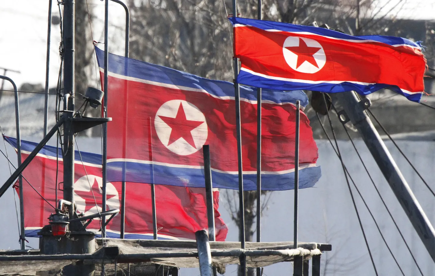 Põhja-Korea lipud