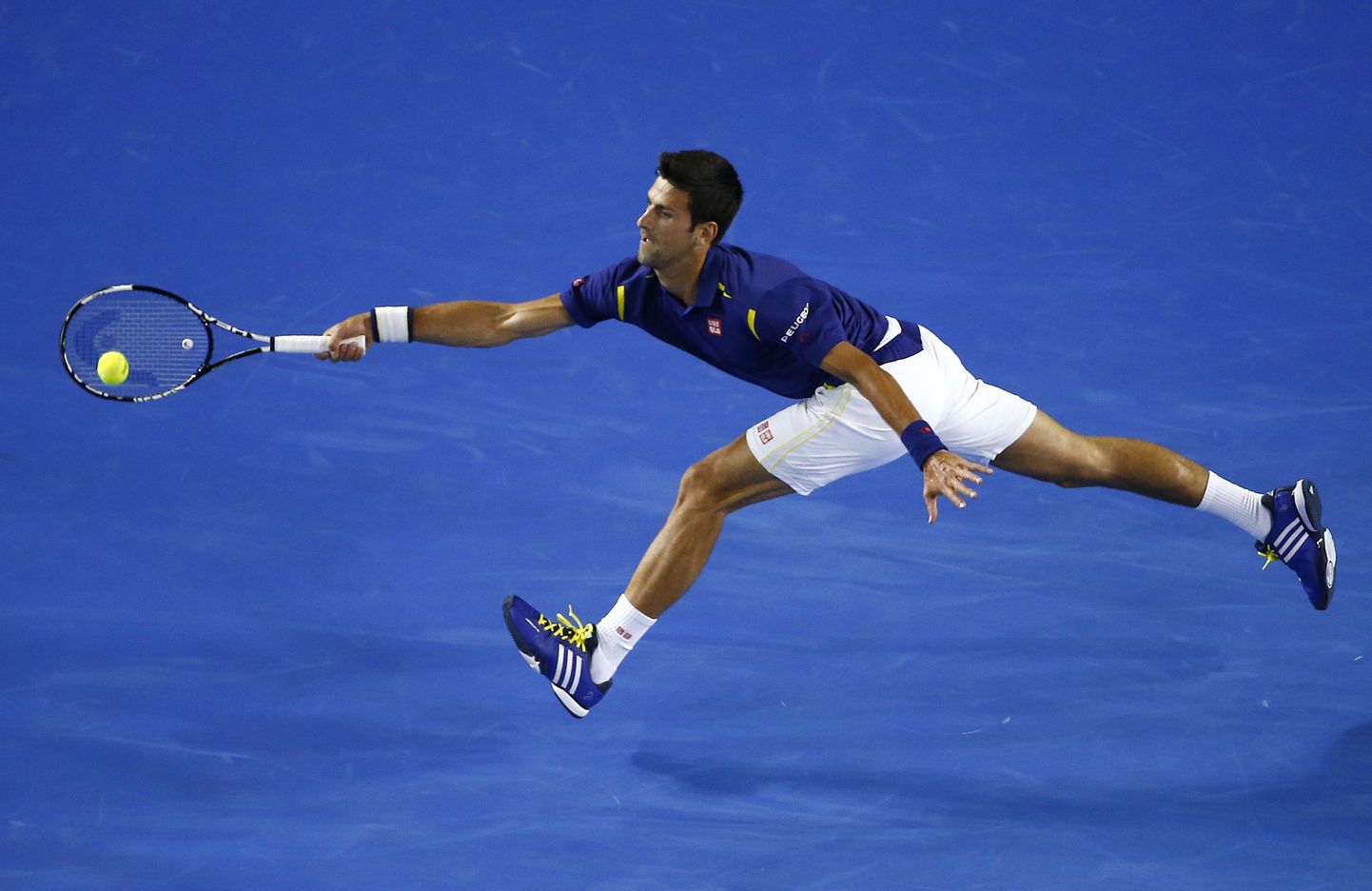 Novak Djokovic Austraalia lahtistel.