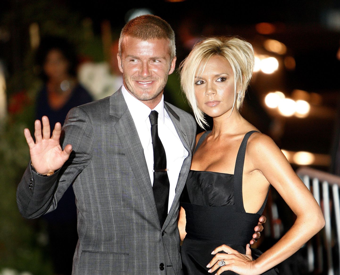 David Beckham ja ta naine Victoria