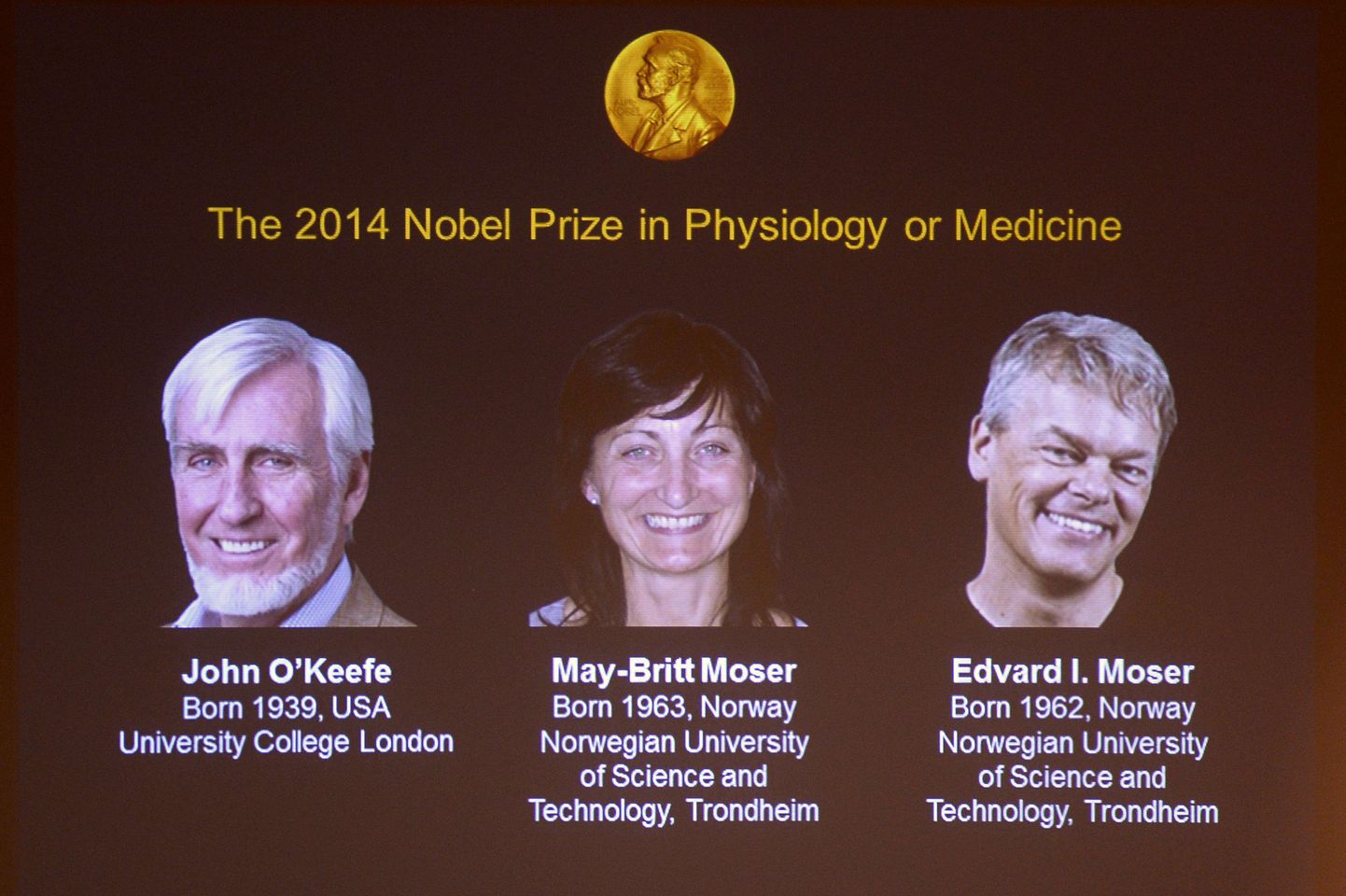 Tänavused Nobeli meditsiinipreemia laureaadid.