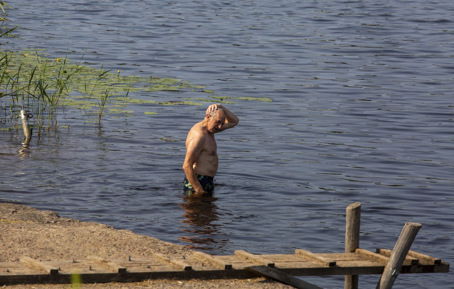 Lucavsalas peldvieta.