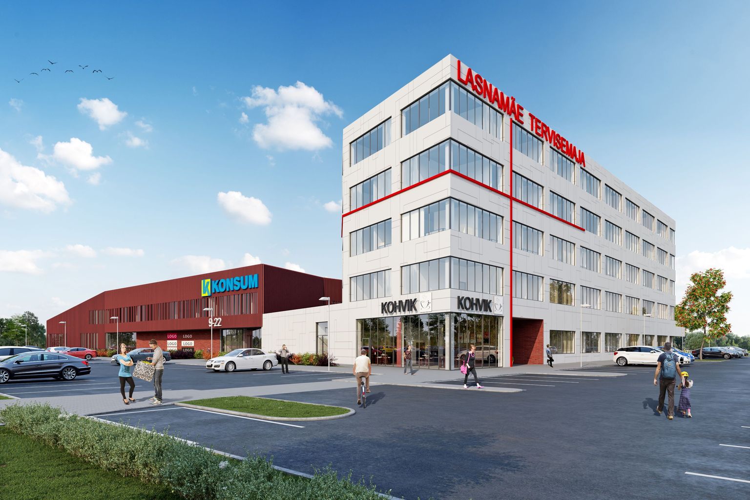 В Ласнамяэ откроется третий спортивный клуб MyFitness.