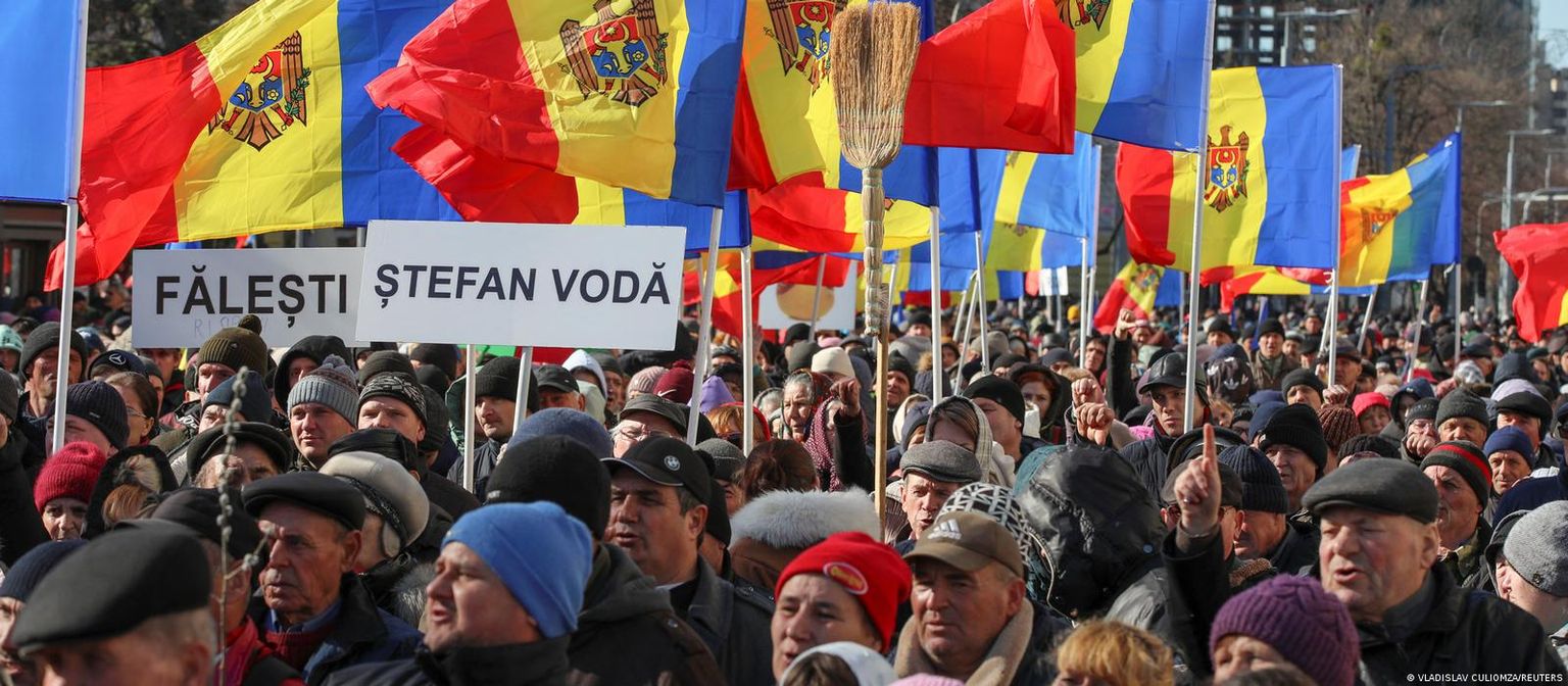 Протесты в Молдове