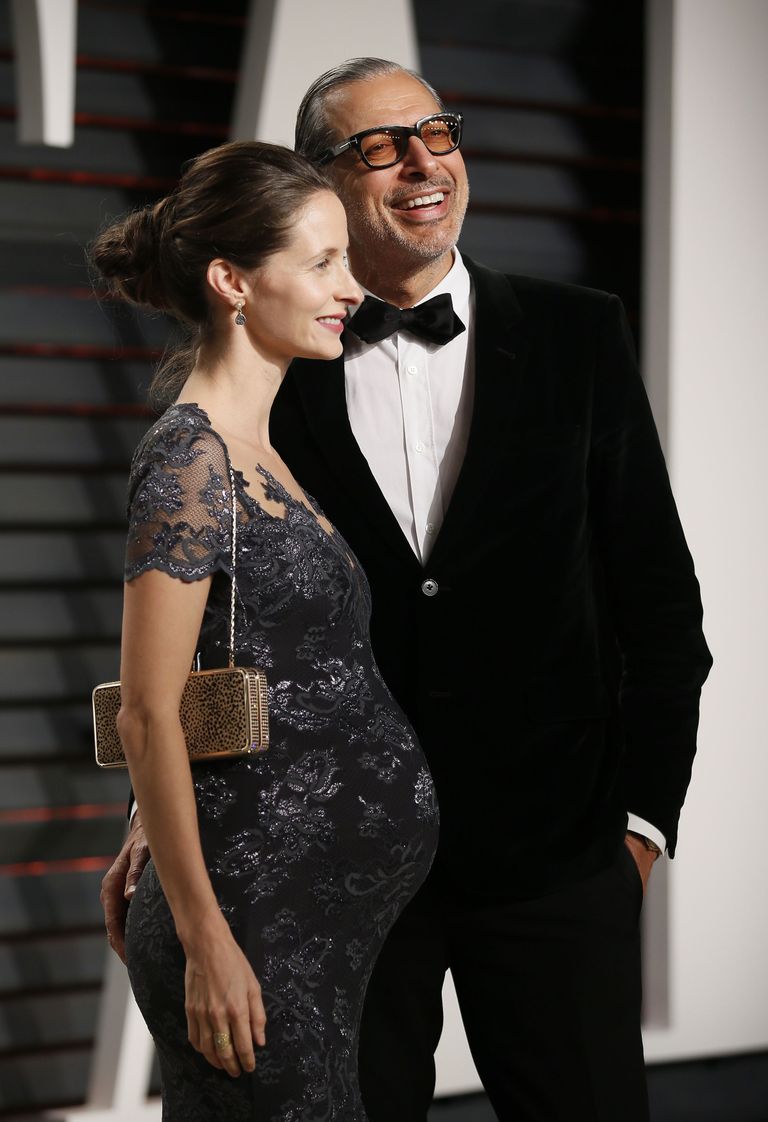 Oscari auhinnagalal 2017. aasta veebruaris. Jeff Goldblum ja Emilie Livingstone. REUTERS/Danny Moloshok