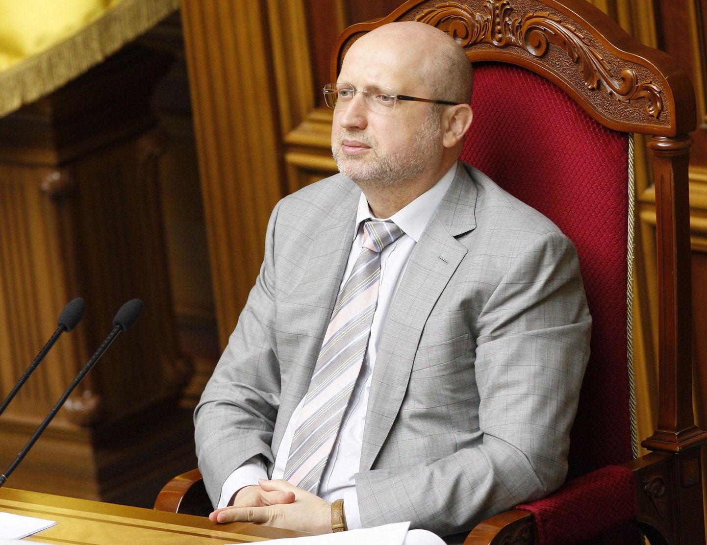 Ukraina ülemraada spiiker Oleksandr Turtšõnov.