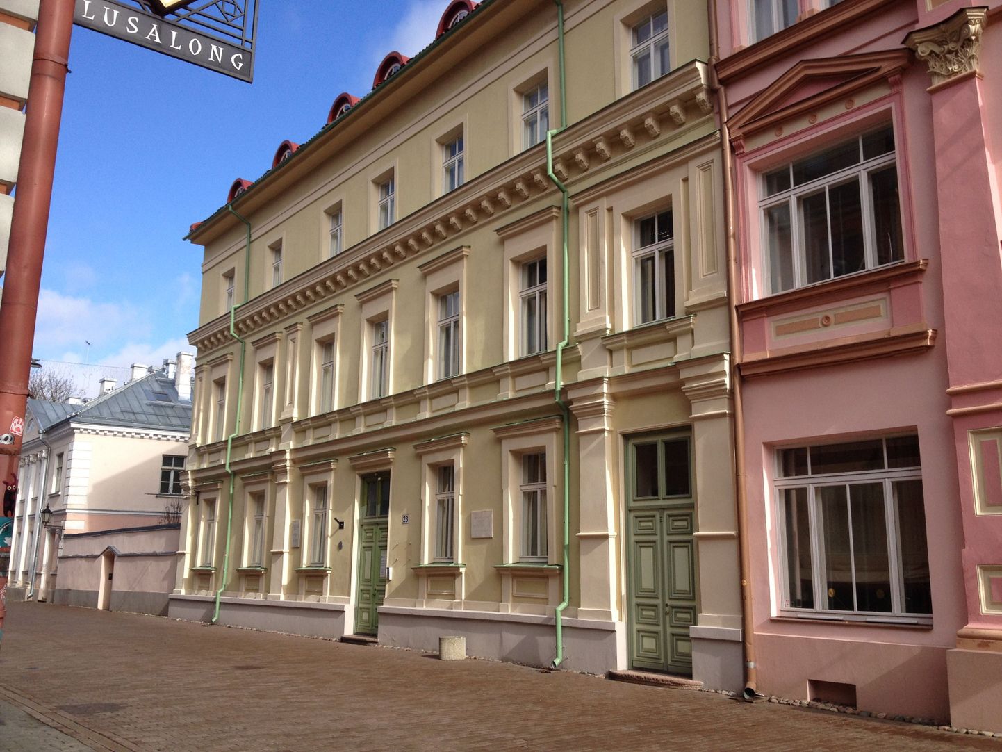Endine Bigbanki maja Rüütli 23, kus hakkab asuma Tele2 Lõuna-Eesti kontor.