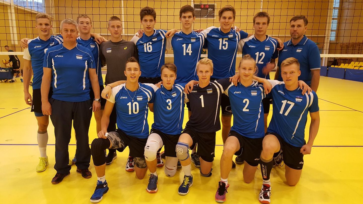 Eesti U18 koondis.