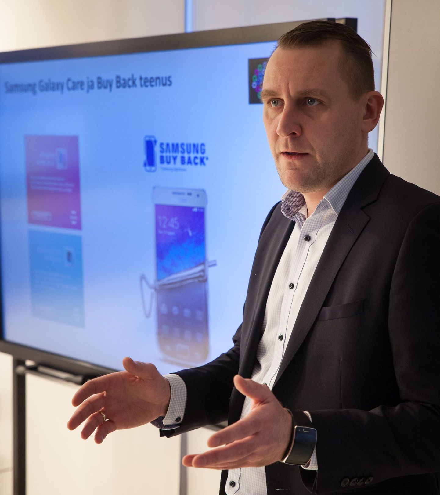 Samsung Eesti suurkliendi müügijuht Risto Leedo