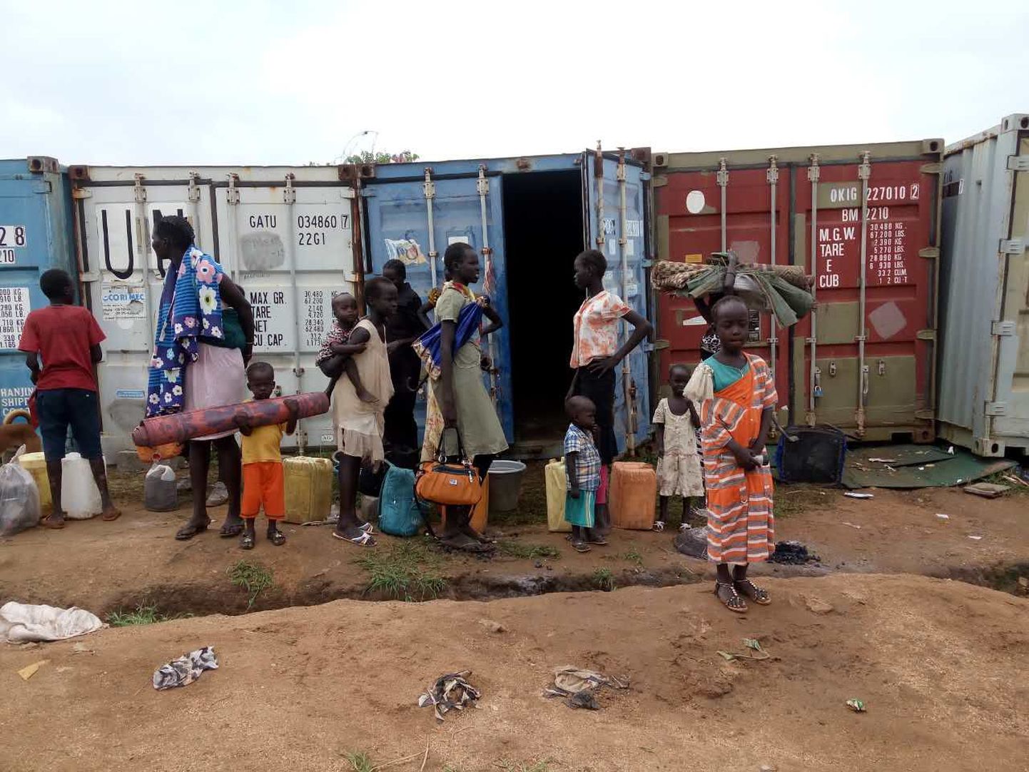 ÜRO ajutine varjupaik Jubas.