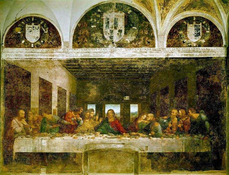 Leonardo Da Vinci (1452–1519) «Püha õhtusöömaaeg»