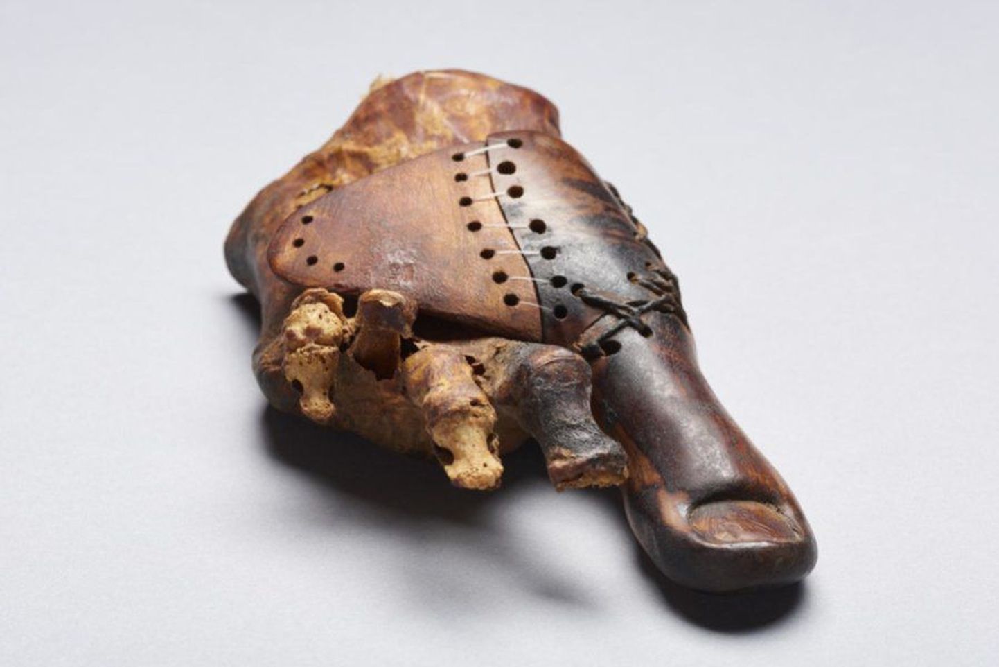 Luxori lähistelt hauakambrist leitud varbaprotees