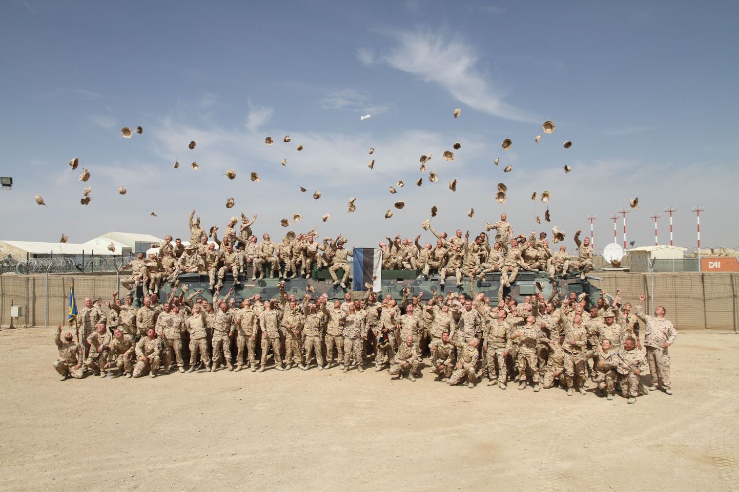 9. mai 2014 Afganistanis: Eesti sõdurid valmistuvad kojutulekuks.