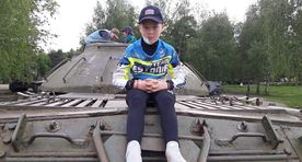 Юного эстонского мотогонщика увезли с трассы под Москвой на скорой помощи в больницу