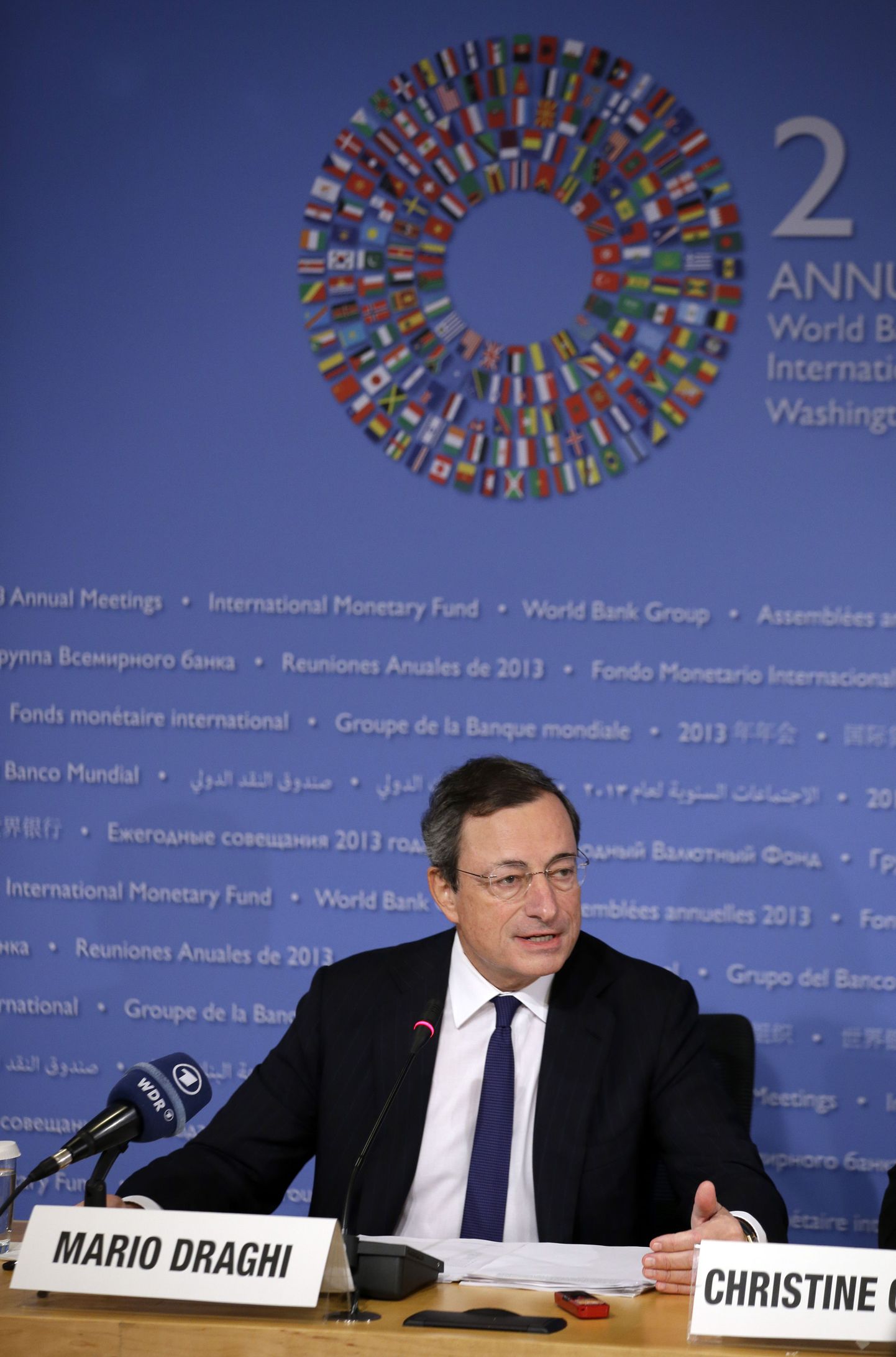 Euroopa keskpanga president Mario Draghi.