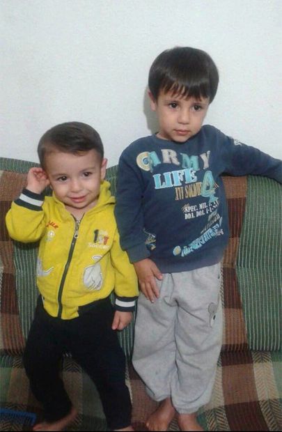 Aylan Kurdi (vasakul) ja tema vend Galib. Foto: Scanpix