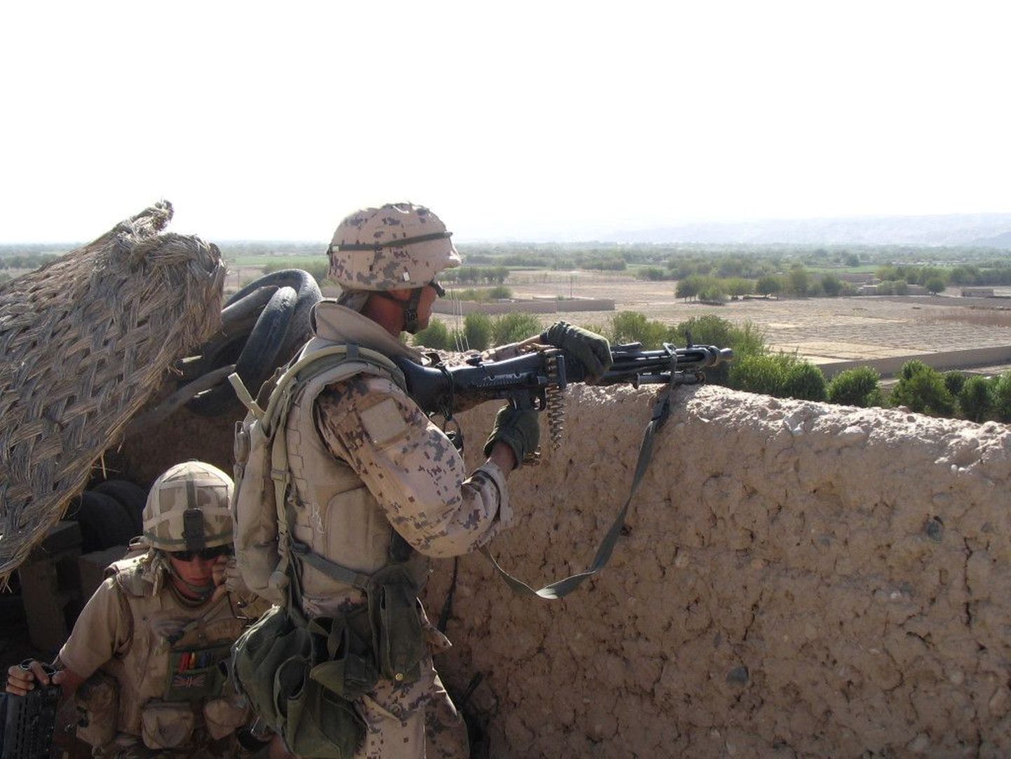Eesti kaitseväelane Helmandi provintsis Afganistanis.