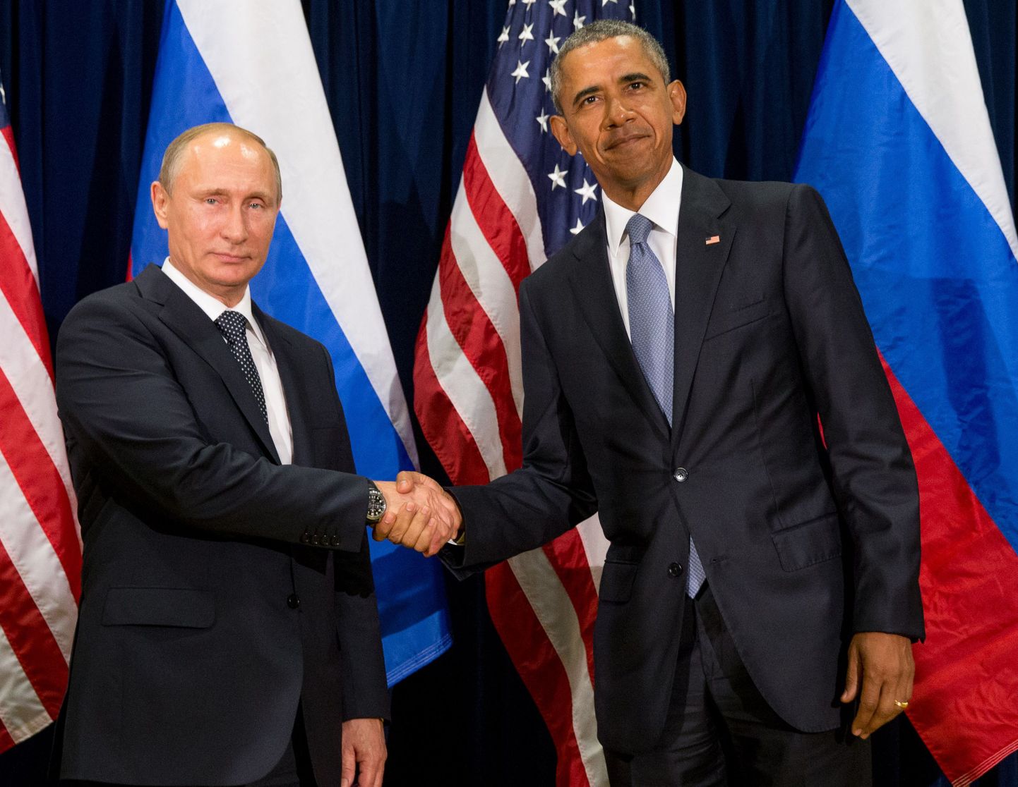 Vene president Vladimir Putin ja USA riigipea Barack Obama