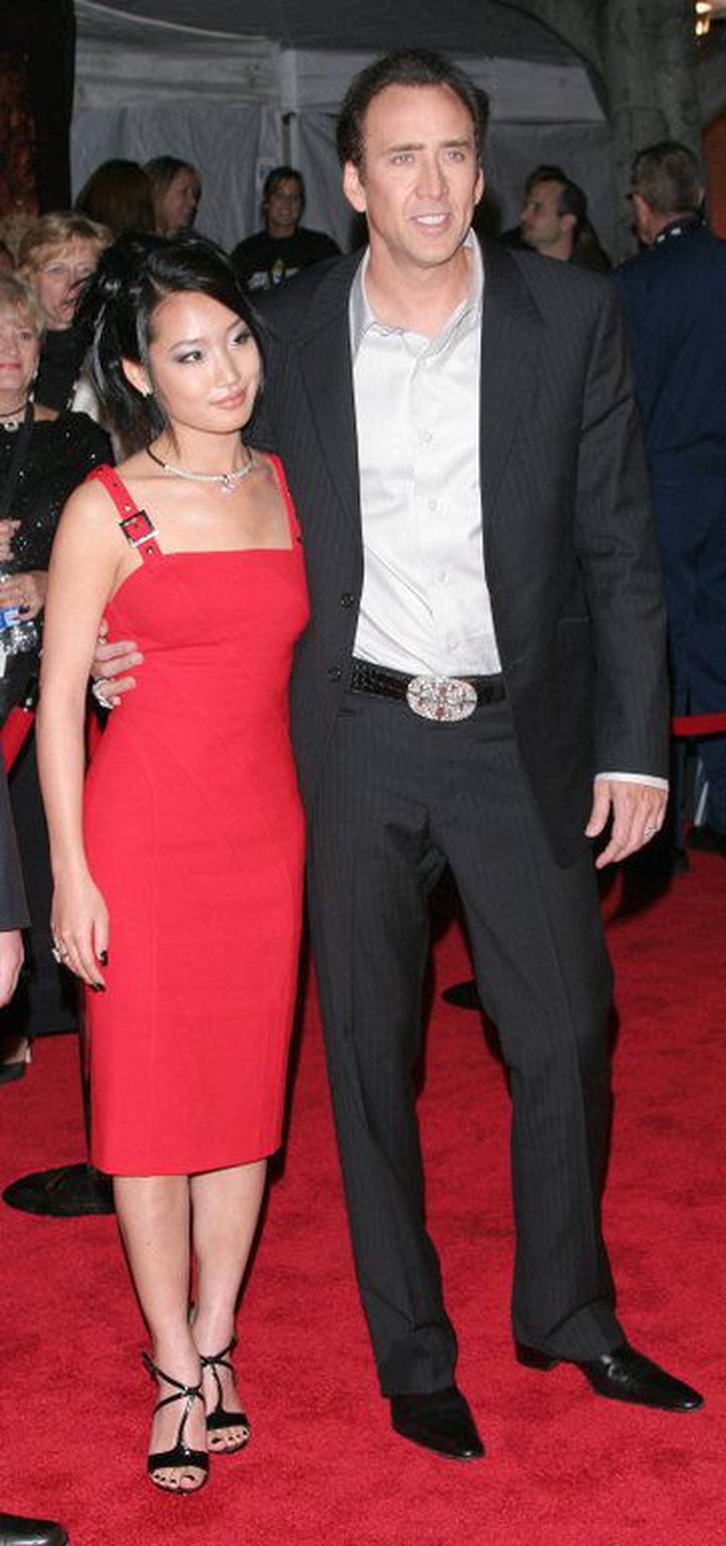 Nicolas Cage ja tema abikaasa Alice.