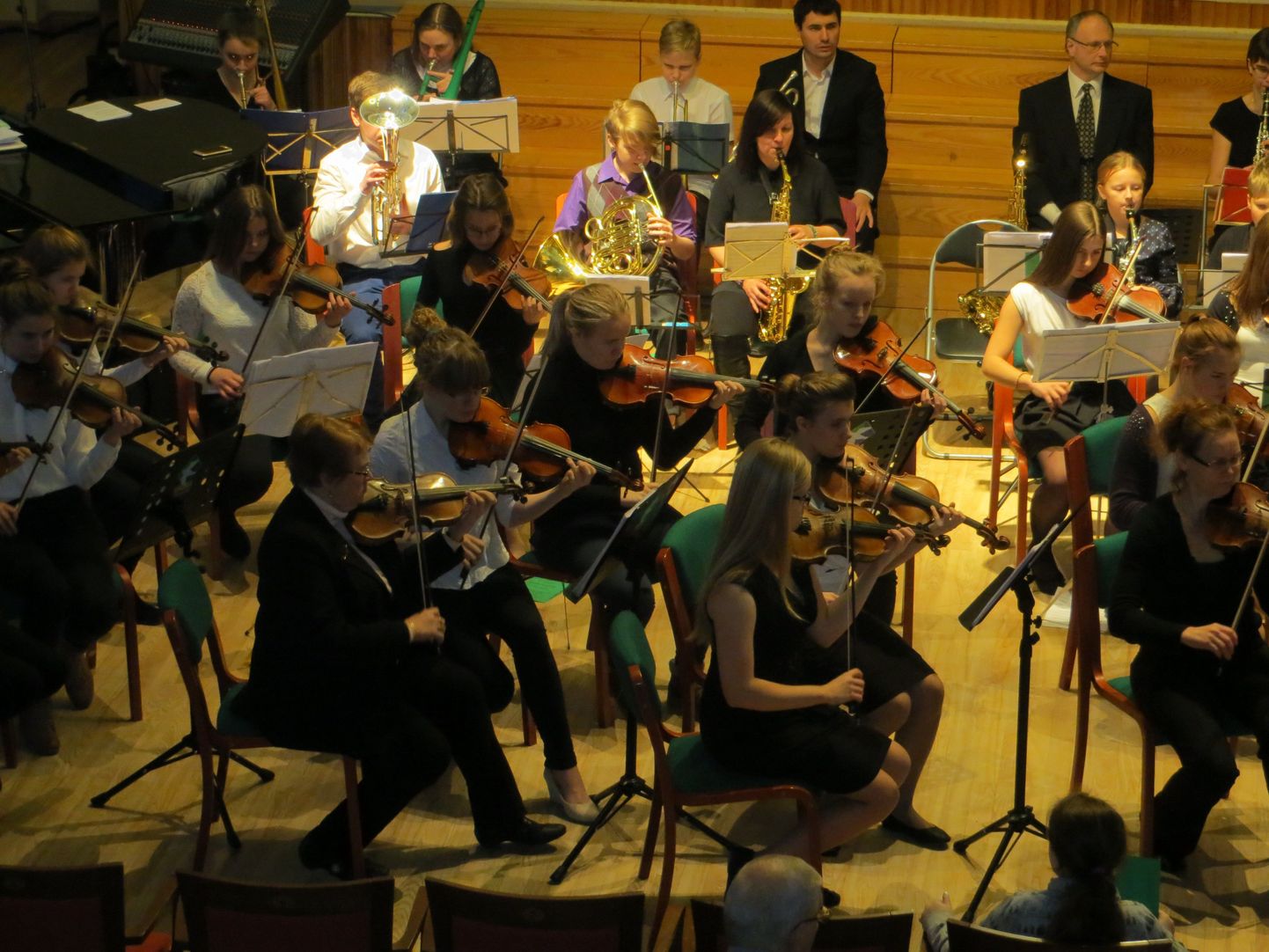 Liivimaa noorteorkester sai 2015. aastal toetust kahe timpani ostuks.