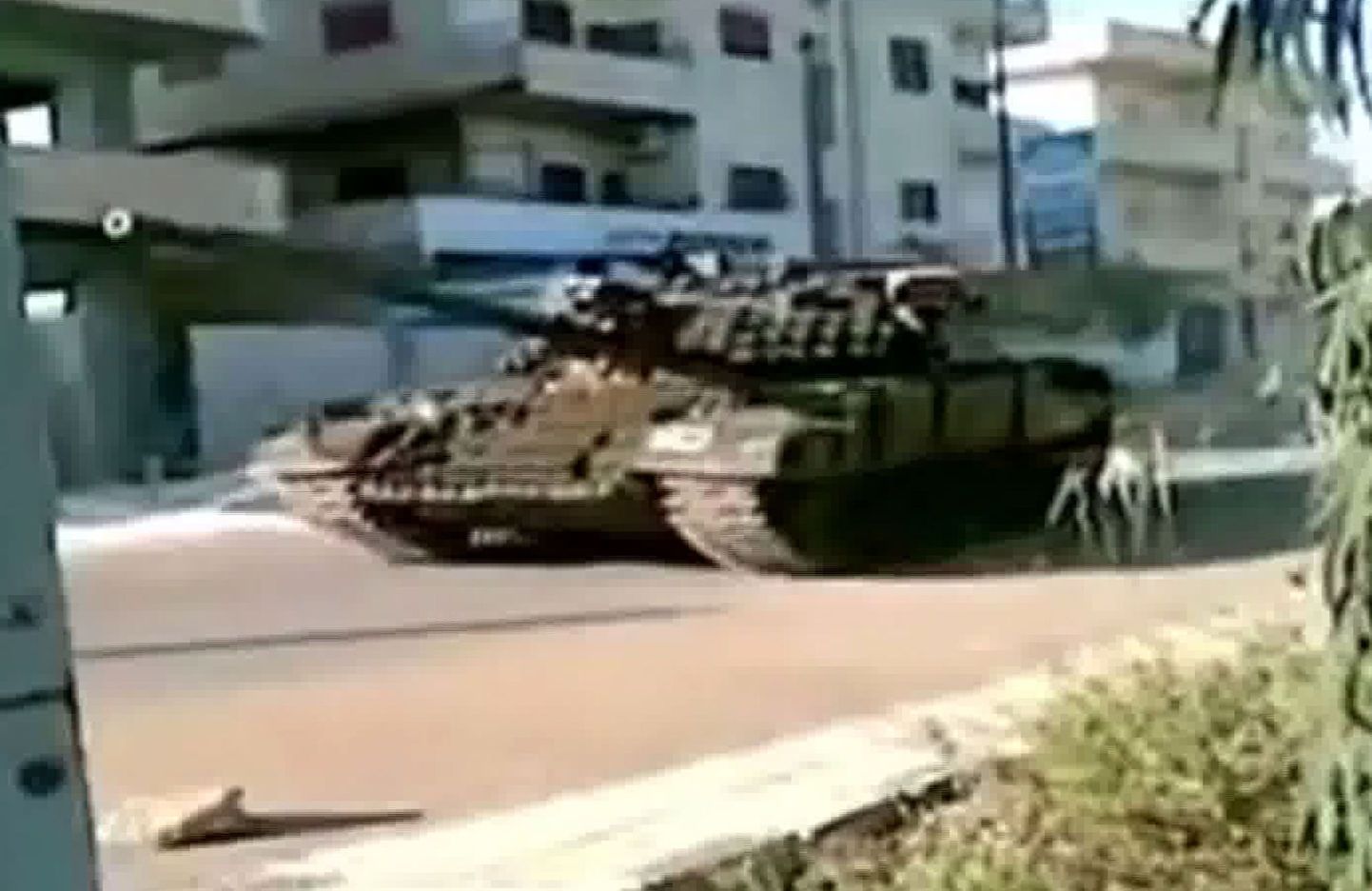 Сирийский танк.