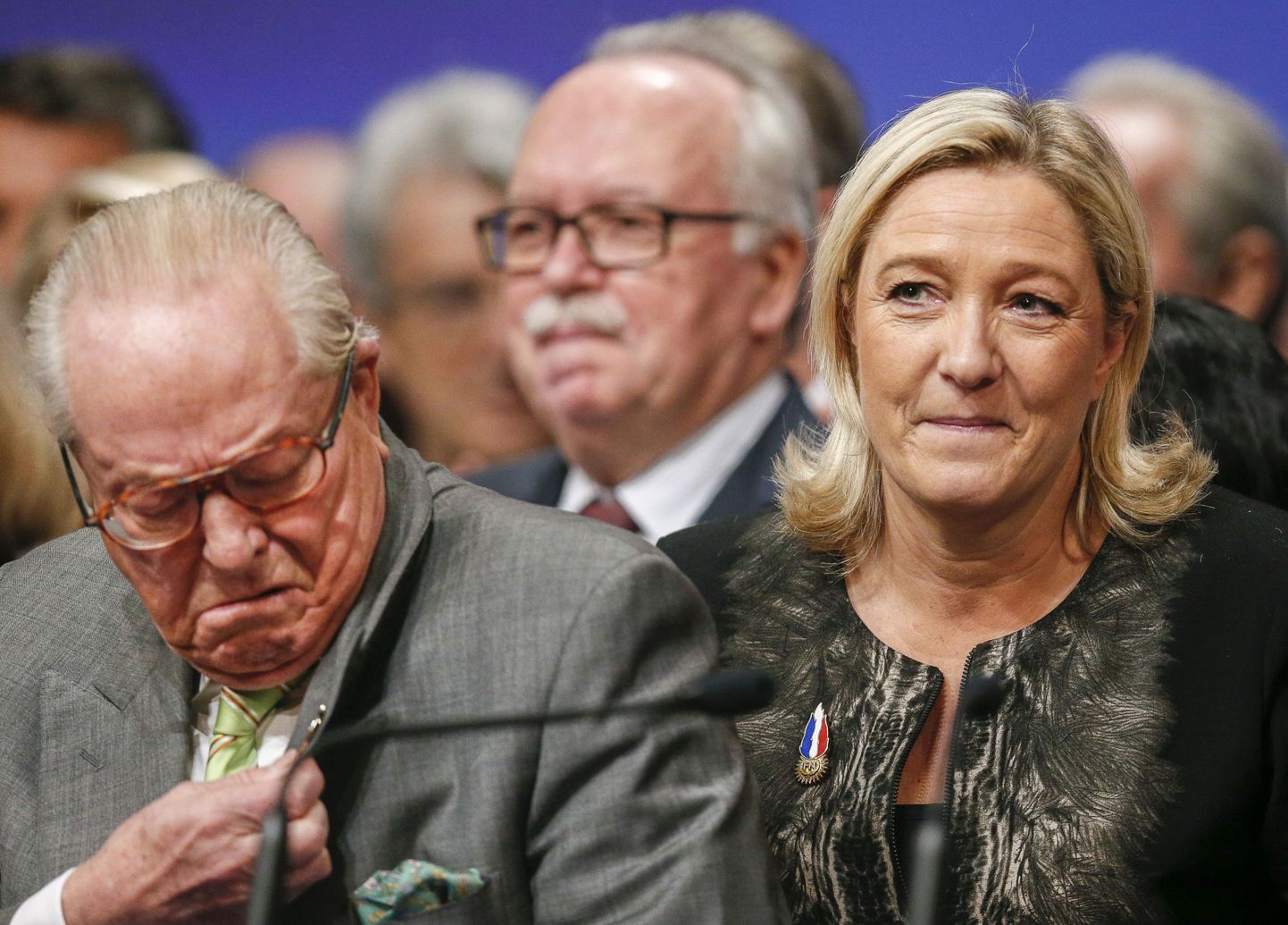 Jean-Marie ja Marine Le Pen.