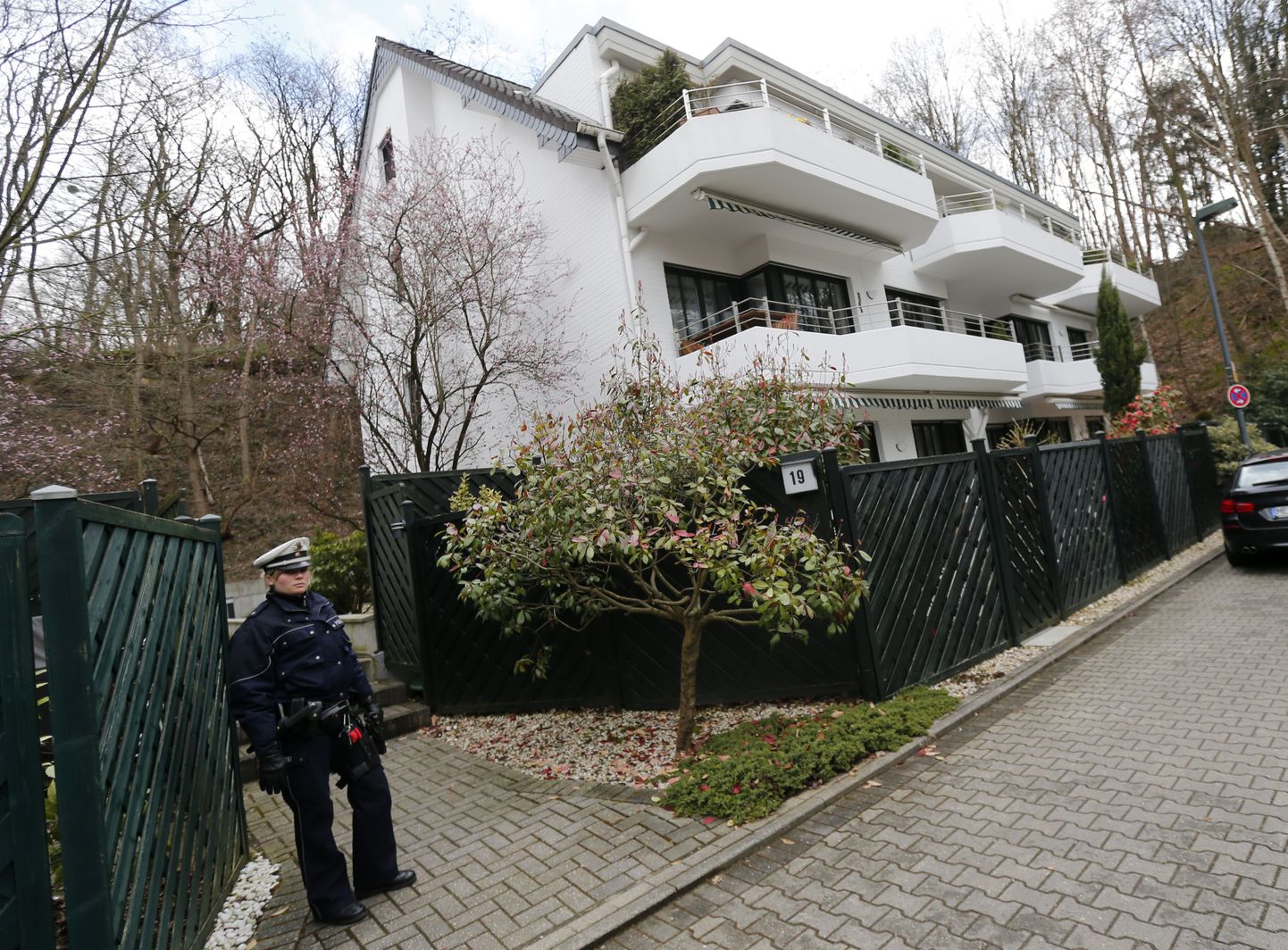 Maja Düsseldorfis, kus Andreas Lubitzil oli korter.