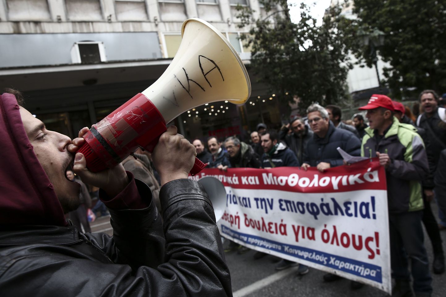 Tänane meeleavaldus Kreekas.