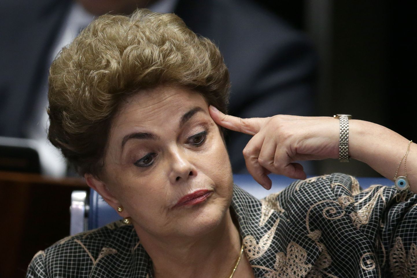 Brasiilia peatatud volitustega president Dilma Rousseff.