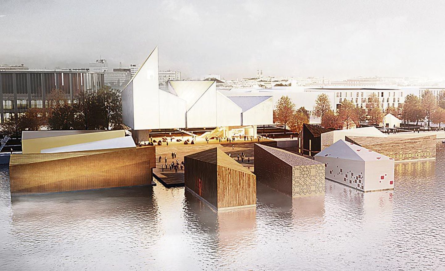 Pärnu jõe äärde plaanitava kunstisadama  avamispidu oli esialgse kava järgi plaanitud 2018. aastasse