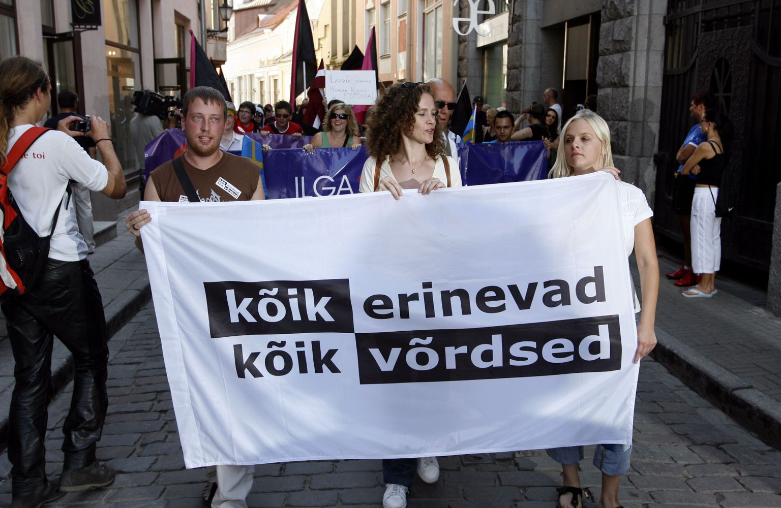 Seksuaalvähemuste paraad.