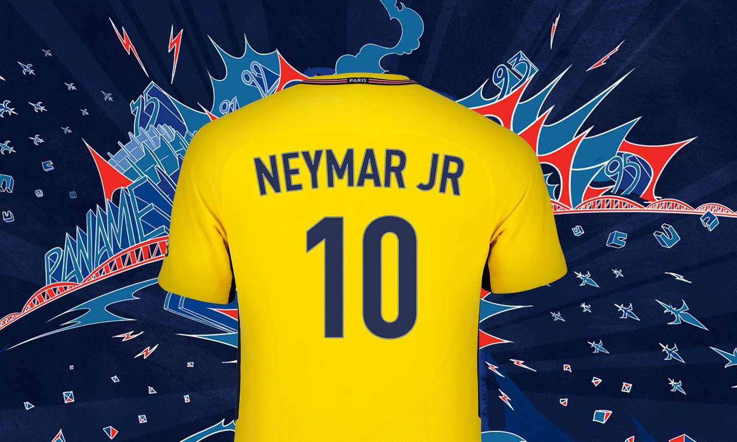 Neymar hakkab Pariisis kandma särki numbriga 10.