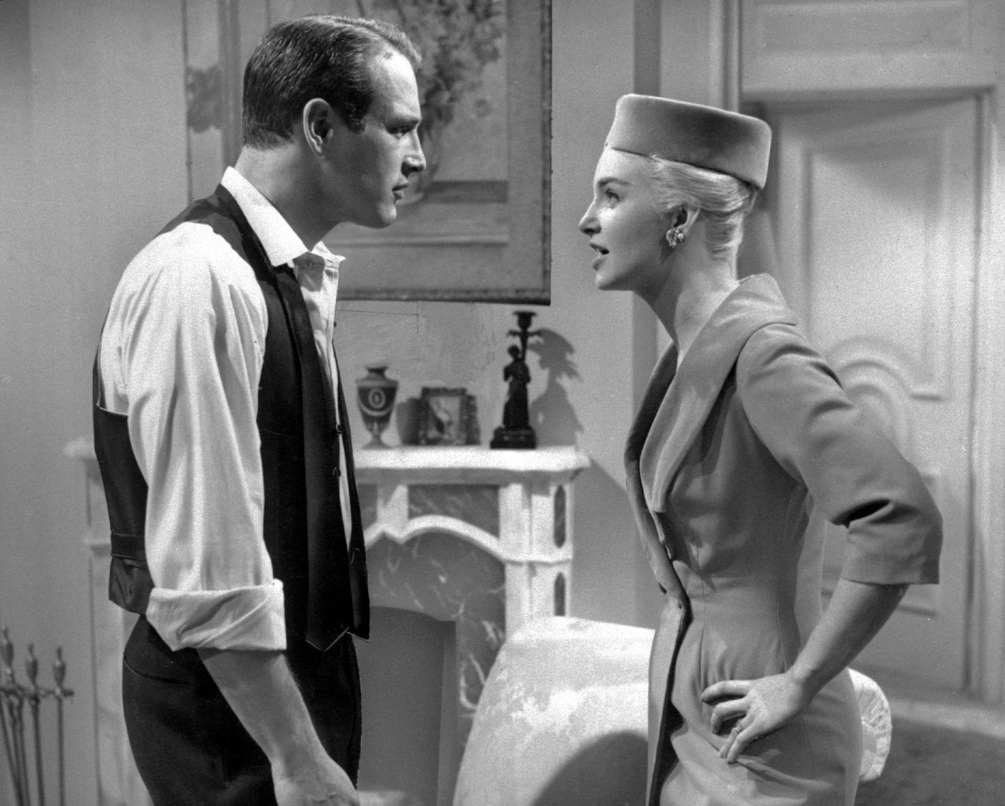 Paul Newman ja Joanne Woodward filmis "From the Terrace" aastal 1960.
