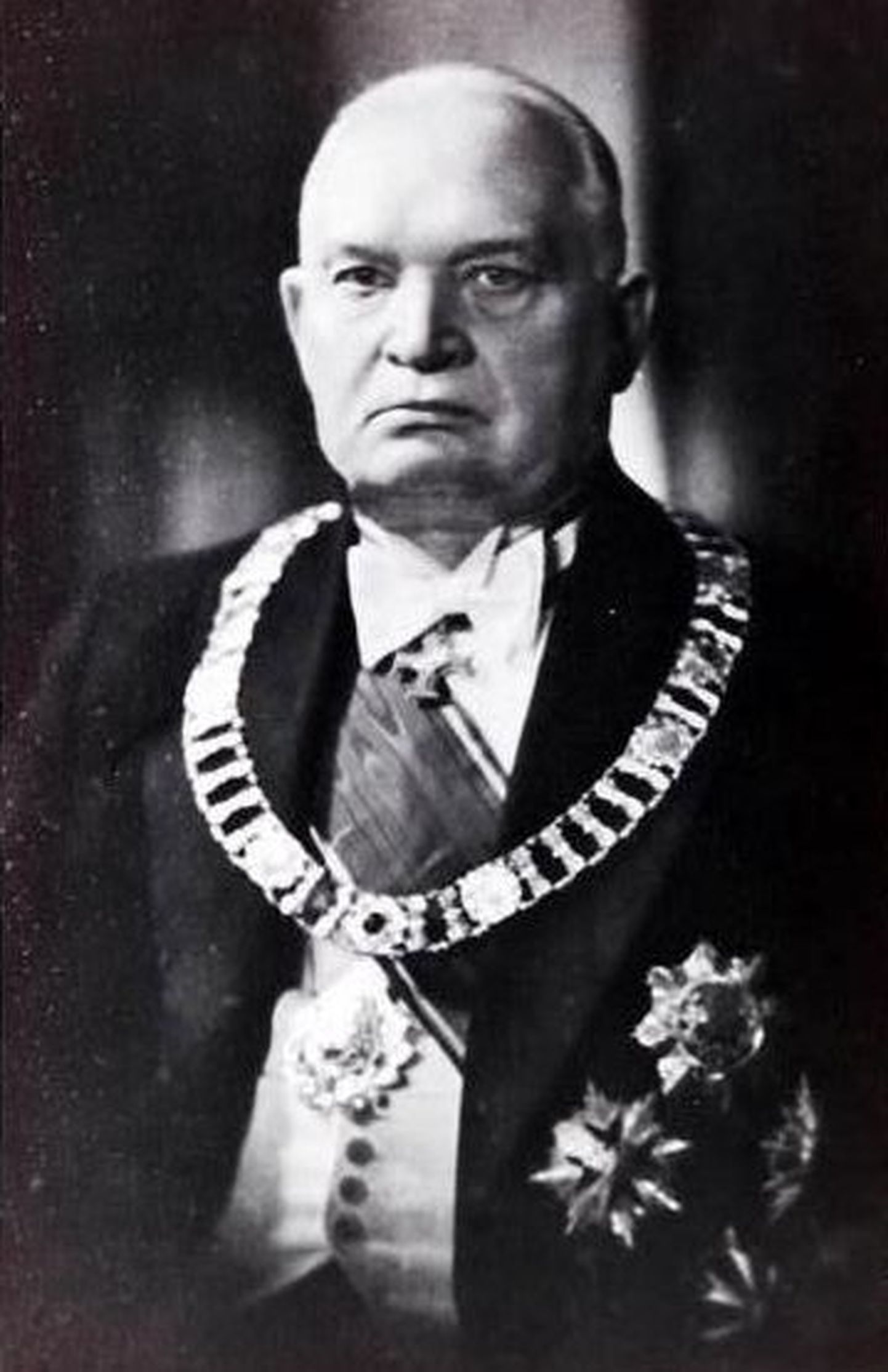 President Konstantin Päts.