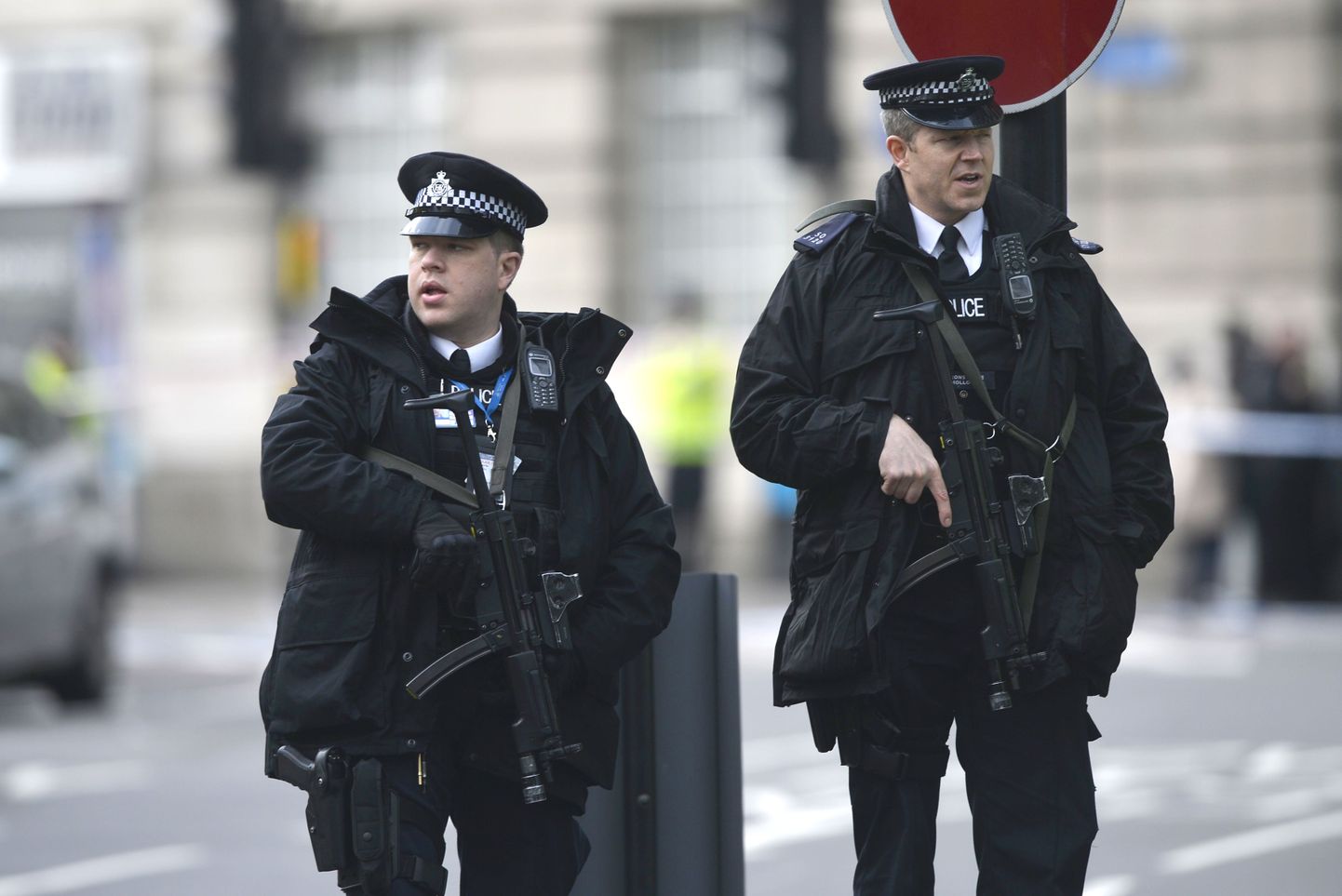 Полиция в Лондоне.