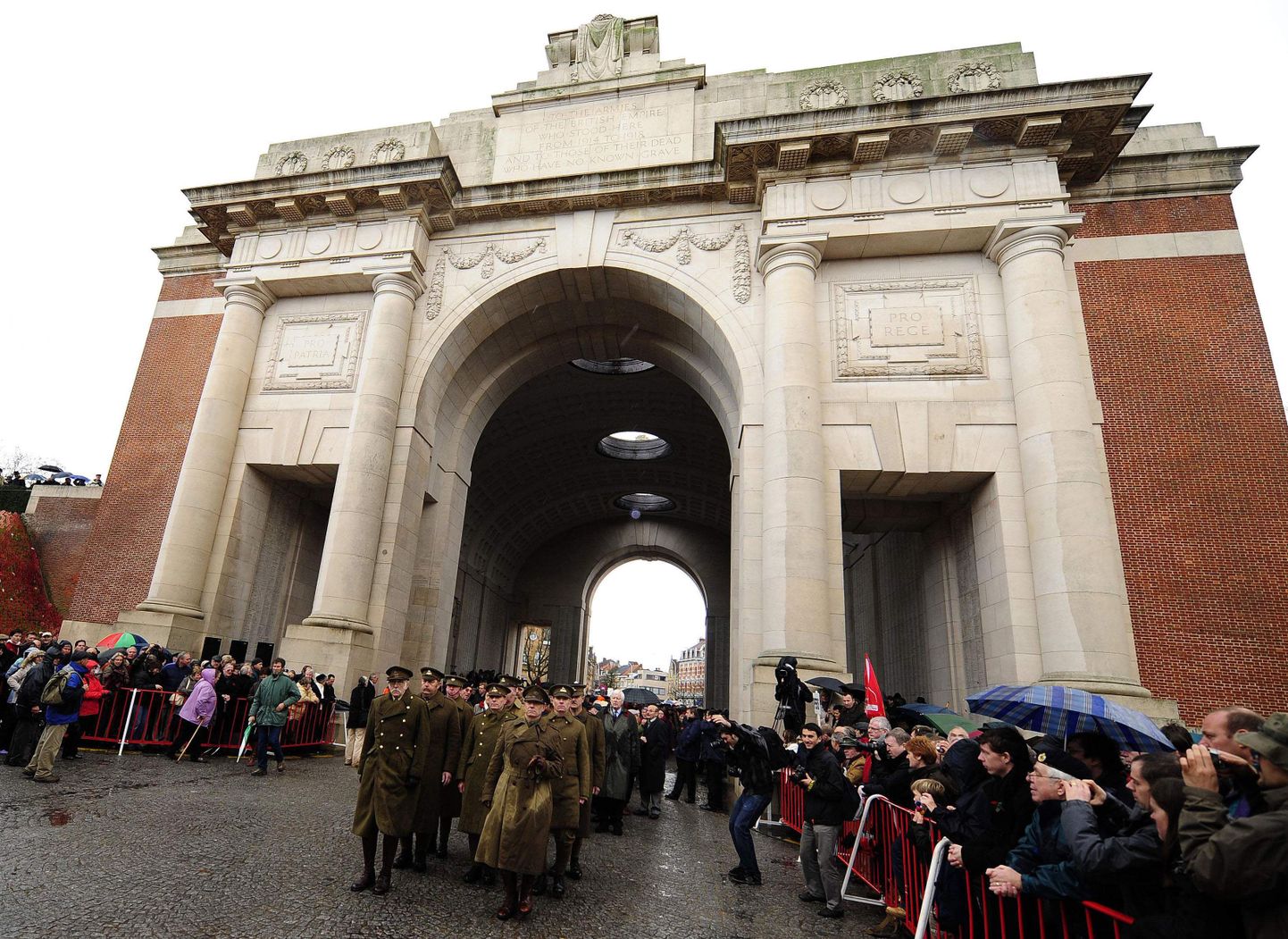 Mullune Esimese maailmasõja mälestusüritus Ypres'i linnas Belgias.