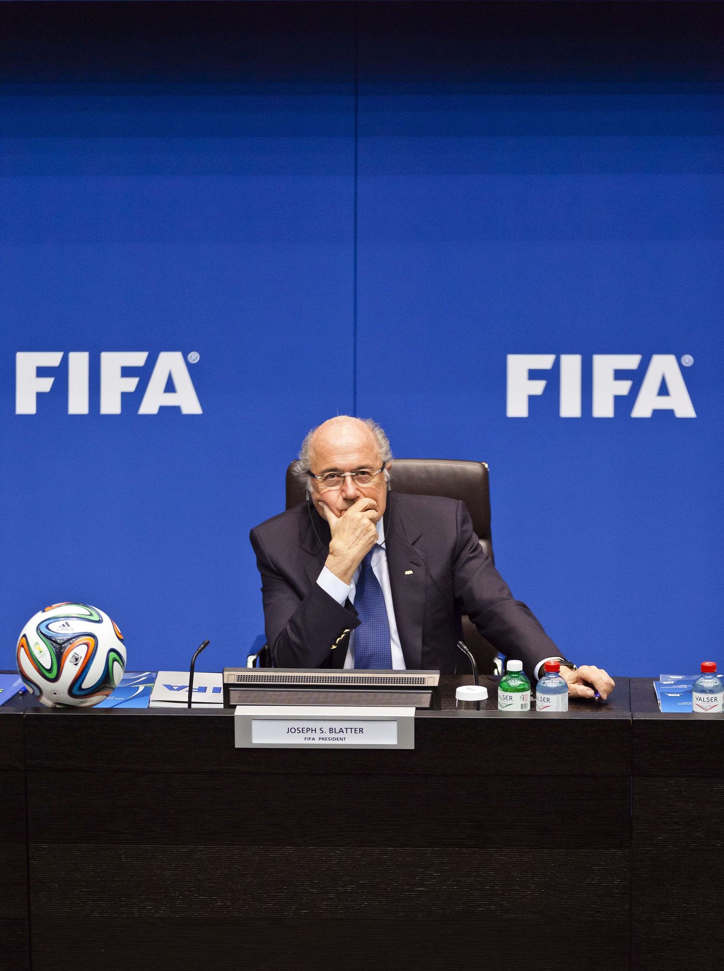 Rahvusvahelise Jalgpalli Liidu (FIFA) president Sepp Blatter.