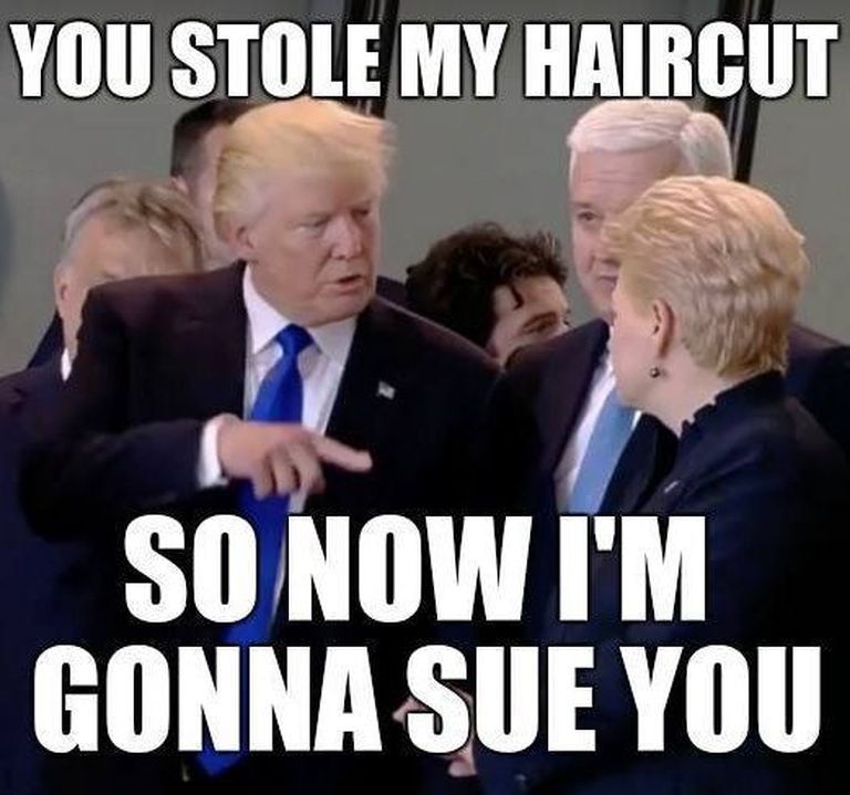 Donald Trump ja Dalia Grybauskaitė