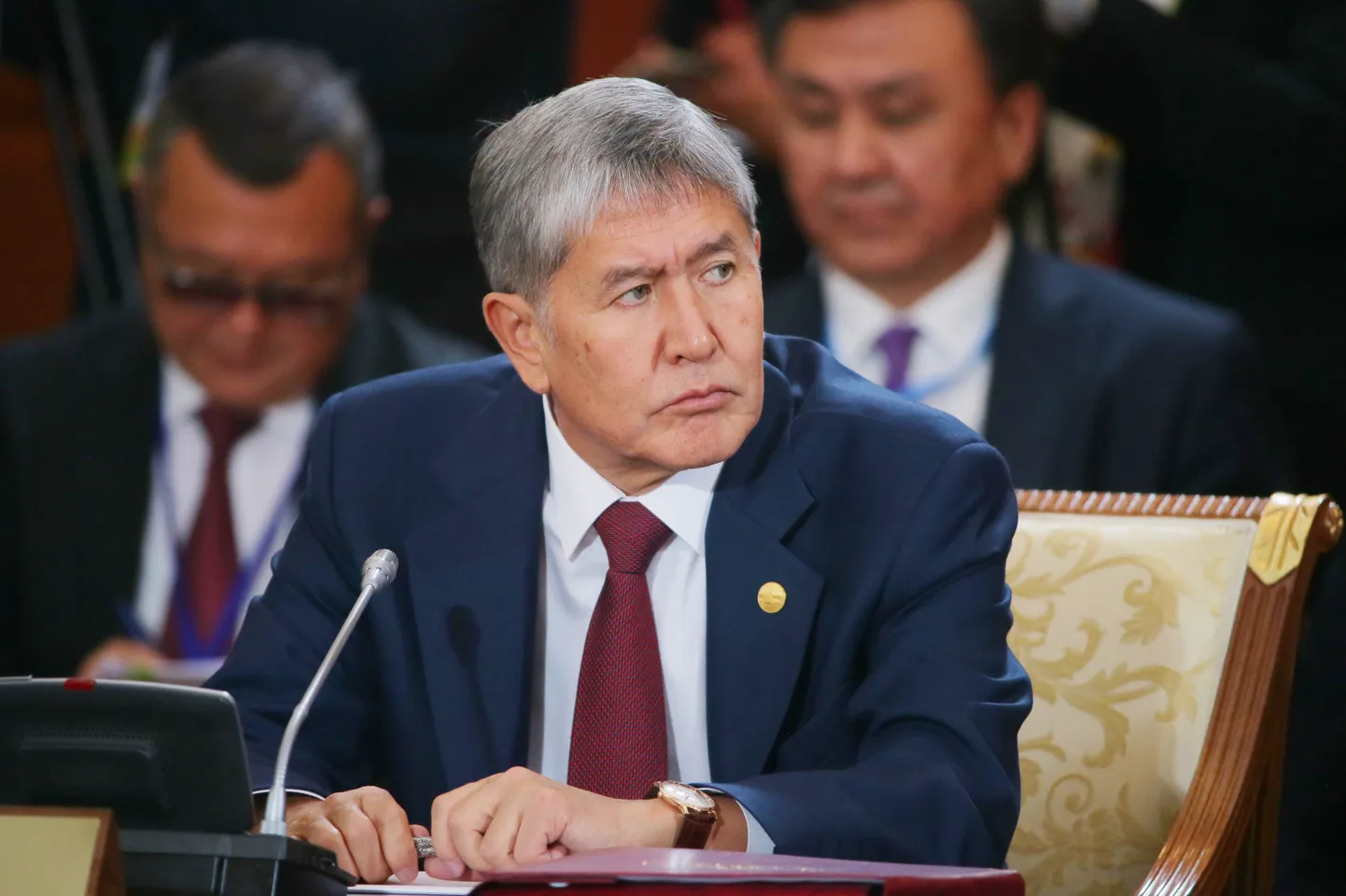 Kõrgõzstani president Almazbek Atambajev.