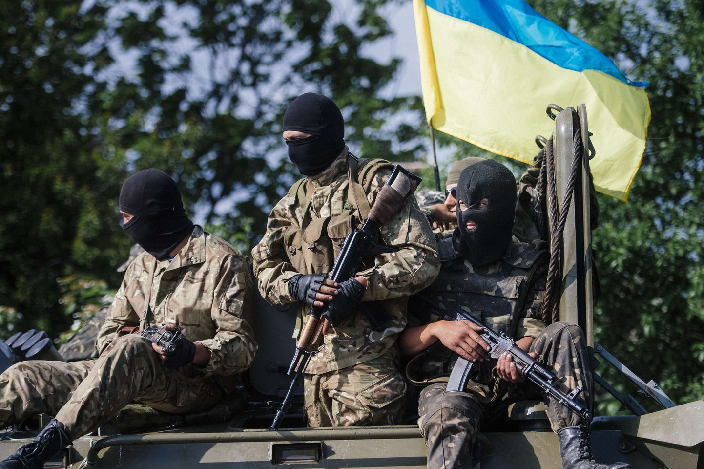 Ukraian sõjaväelased