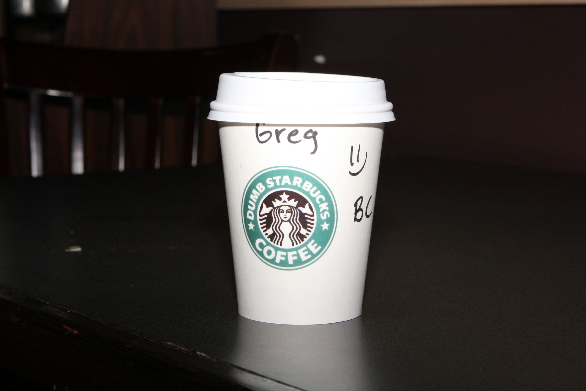 Starbucksi kohvitops.