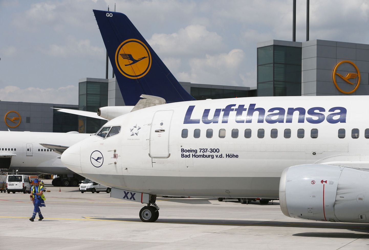 Lufthansa lennuk.