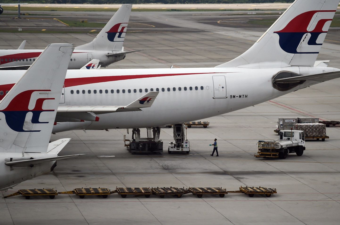 Malaysia Airlines'i lennukid.