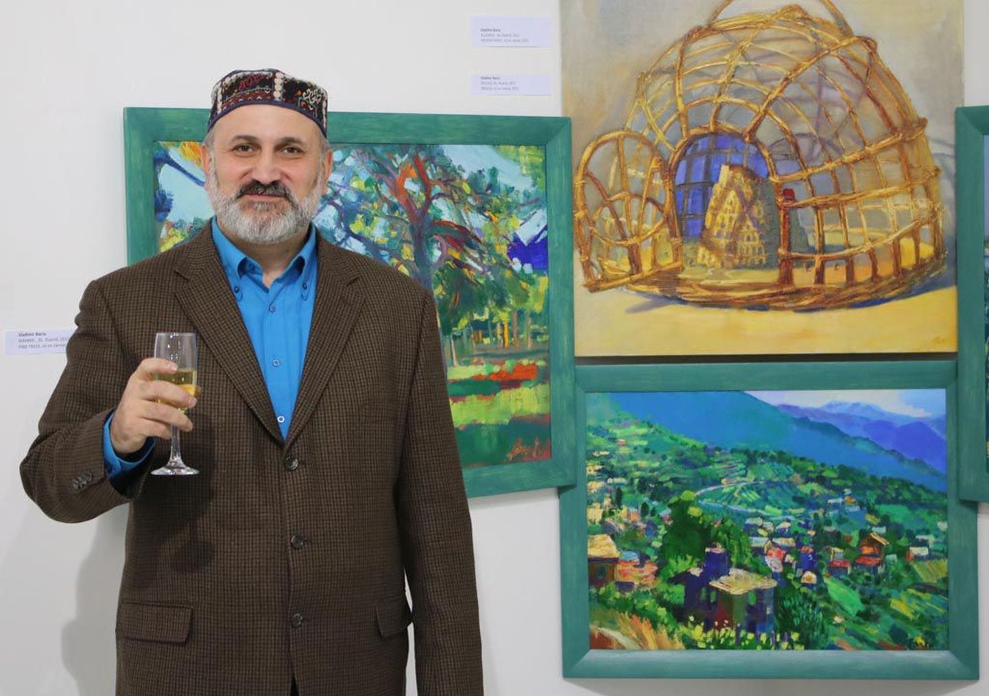 Moldaaviast pärit Vladimir Baciu maalib nii Eesti kui sünnimaa maastikke.