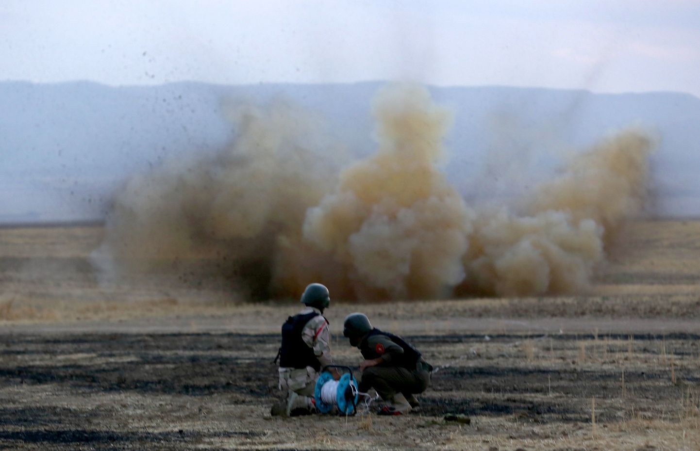 Maamiinide õhkimine Iraagis.