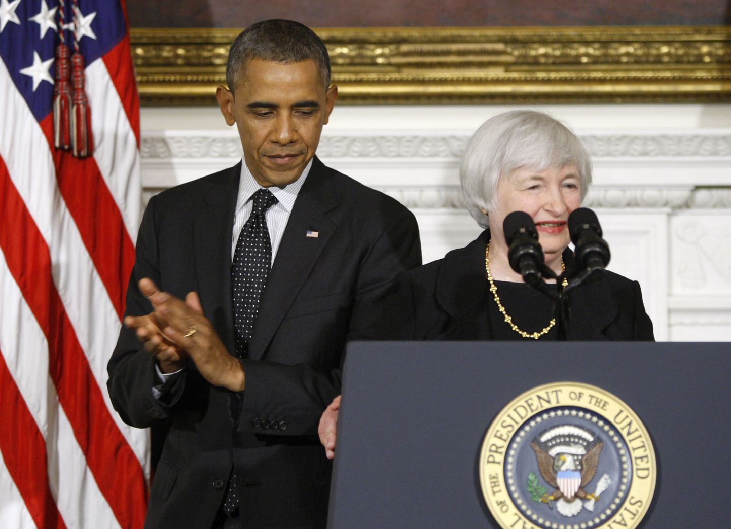 Barack Obama ja Janet Yellen