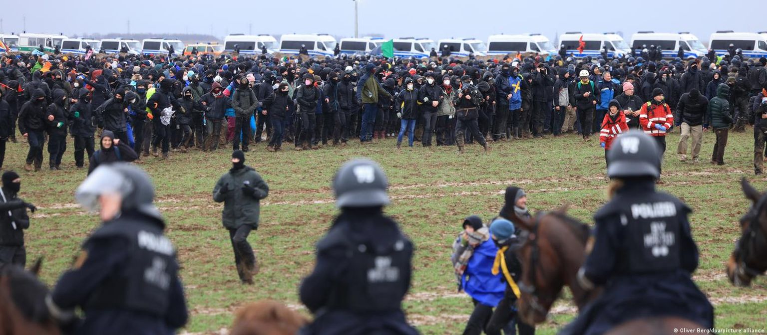 Протесты в Германии